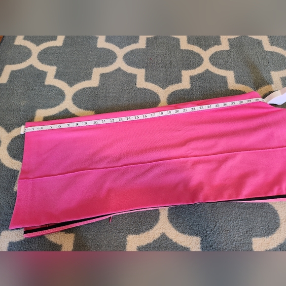 Bright pink wide leg stripe jogger size 12 - Picture 3 of 8